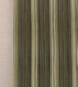 Orchard Stripe Fabric by Fermoie Chartreuse