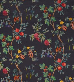 Orchard Velvet Fabric by Osborne & Little Midnight