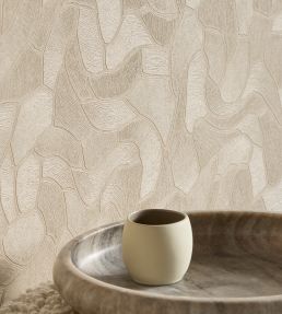 Opal Wallpaper by Eijffinger Grey/Beige
