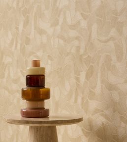 Organic Structure Wallpaper by Eijffinger Sand
