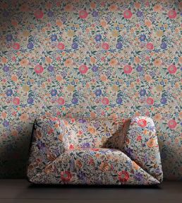 Oriental Garden Wallpaper by Missoni Green