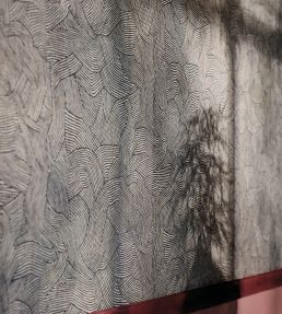 Oriku Wallpaper by Black Edition Anthracite