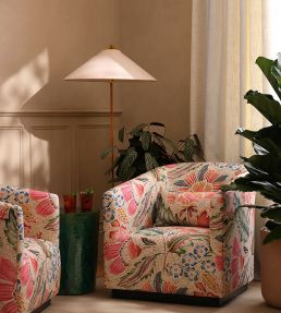 Orla Fabric by Jane Churchill Red