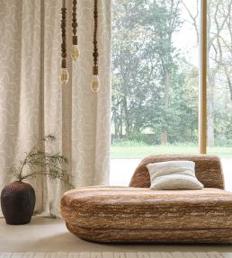 Orma Fabric by Camengo Carbone