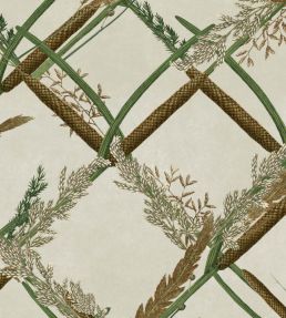 Ornamental Reed Wallpaper by MINDTHEGAP Neutral
