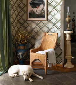 Ornamental Reed Wallpaper by MINDTHEGAP Neutral