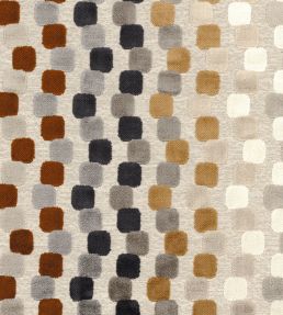 Orphisme Fabric by Casamance Noir / Tabac