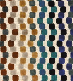 Orphisme Fabric by Casamance Petrole / Emeraude