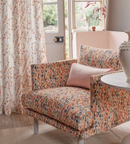 Orrin Fabric by Romo Pomegranate