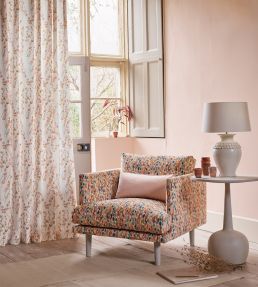 Orrin Fabric by Romo Pomegranate