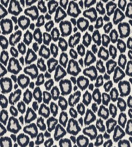 Ortega Fabric by Clarke & Clarke Ink