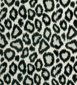 Ortega Fabric by Clarke & Clarke Noir