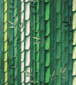 Bamboo Wallpaper by Osborne & Little Emerald