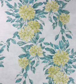 Rhodora Wallpaper by Osborne & Little Lemon / Green / Stone