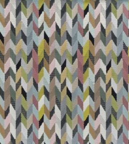 Felicia Fabric by Osborne & Little Pink/Chartreuse