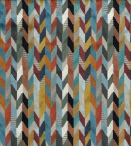 Felicia Fabric by Osborne & Little Orange/Blue