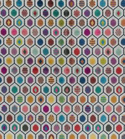 Pelangi Velvet Fabric by Osborne & Little Purple