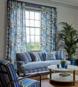 Portovenere Fabric by Osborne & Little Peach