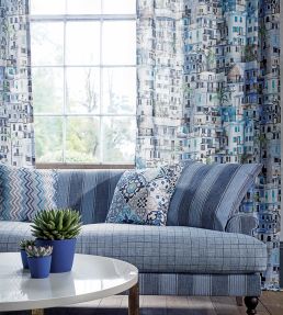 Portovenere Fabric by Osborne & Little Peach