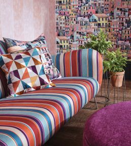 Spiaggia Fabric by Osborne & Little Blue