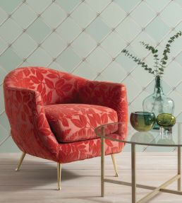 Donwell Fabric by Osborne & Little Green