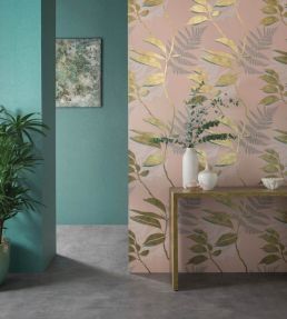 Feuille Dor Wallpaper by Osborne & Little 1
