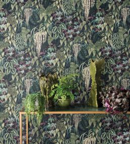 Green Wall Wallpaper by Osborne & Little 2
