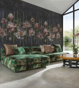 Magnolia Frieze Mural by Osborne & Little 1