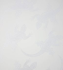 Komodo Wallpaper by Osborne & Little White/Silver