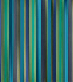 Supreme Stripe Fabric by Osborne & Little Green/Blue