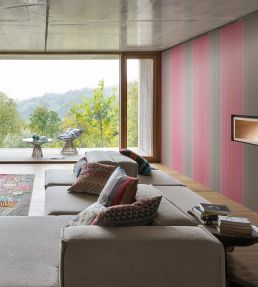 Vertical Stripe Wallpaper by Missoni 70