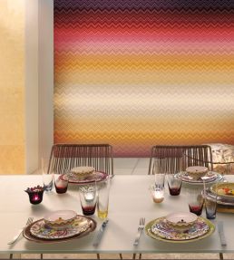 Zig Zag Sfumata Mural by Missoni 90