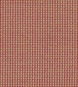 Paxos Fabric by Osborne & Little Mandarin/Rust/Ivory