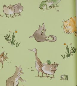 Quentins Menagerie Wallpaper by Osborne & Little 1