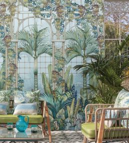 Palm House Mural by Osborne & Little 2