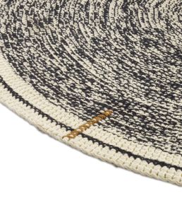 Elitis Oscar rug Black and white TA-131-82-08 Black and white