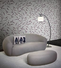 Otello Wallpaper by Armani Casa Blue