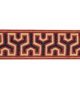 Otero Embroidered Border Trimming by Samuel & Sons Painted Desert