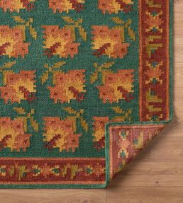 Livabliss Otis rug Green/Rust PROT2302-23 Green/Rust