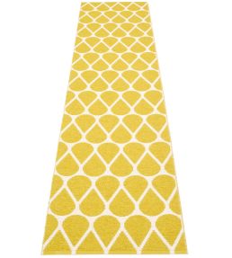 Pappelina Otis Runner rug Mustard/Vanilla OT5720 Mustard/Vanilla