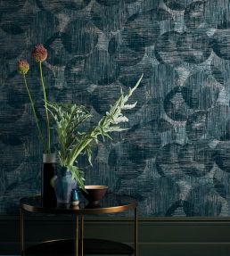 Otoko Flock Wallpaper by Black Edition Viridian