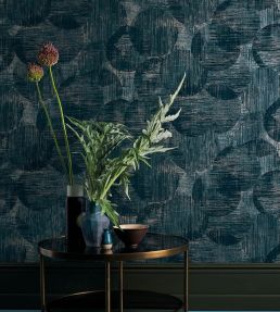 Otoko Flock Wallpaper by Black Edition Viridian