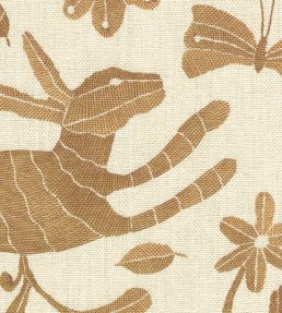 Otomi Fabric by Lewis & Wood Foxy