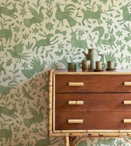 Otomi Wallpaper by Lewis & Wood Twiglet