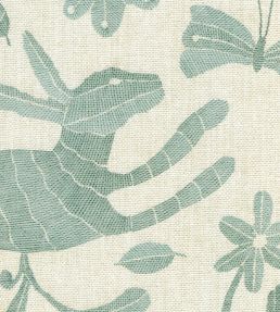 Otomi Fabric by Lewis & Wood Thistledown