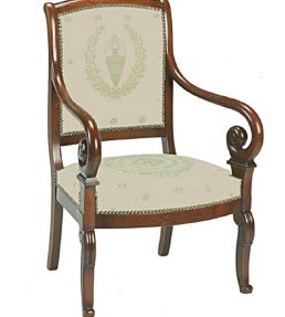 Otrante Fauteuil Fabric by Casal Creme