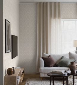 Ottilia Wallpaper by Borastapeter Beige/Gold