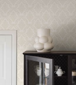 Ottilia Wallpaper by Borastapeter Beige/Gold