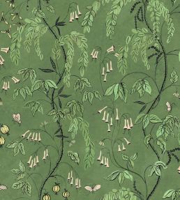 Ottilia Wallpaper by Sandberg Green