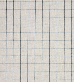 Otto Check Fabric by Jane Churchill Blue